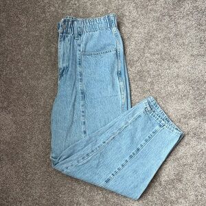 Madewell Light Blue Barrel Jeans